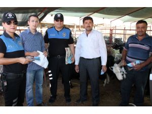 Kumluca’da Kurbanlık Alanları Denetlendi