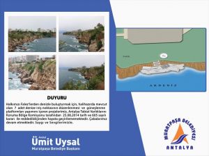 Başkan Alınan Kararı Vatandaşlara Tabela İle Duyurdu