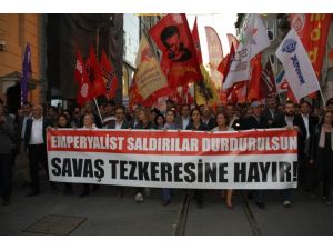 Taksim’de Tezkere Protestosu