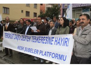 Hakkari Kesk “Işid’e Destek Tezkeresine Hayır” Yürüyüşü Düzenledi