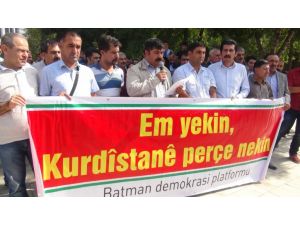Batmanda Tezkere Protestosu