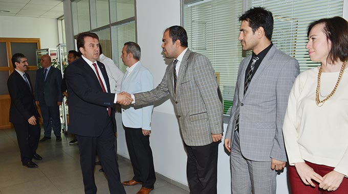 Başkan Erkoç, Personellerle Bayramlaştı