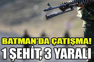 Batmanda çatışma: 1 şehit 