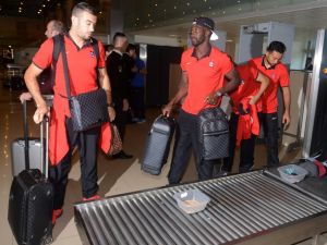 Trabzonspor Karabükspor Maçı İçin Kastamonuya Uçtu