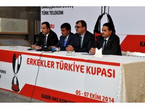 Kayseri’de Oynanacak Erkekler Türkiye Kupası B Grubu Maçları