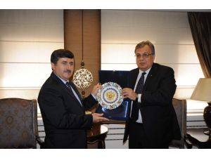 Rusya’nın Ankara Büyükelçisi Karlov’dan Vali Öz’e Ziyaret