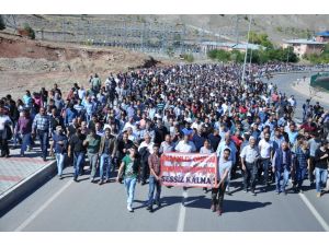 Tunceli’de Kobani Yürüyüşü