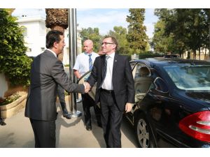 Eroğlu, Bm Genel Sekreteri’nin Kıbrıs Özel Danışmanı Eide İle Görüştü