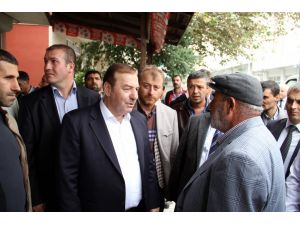 Başkan Kadıoğlu, Mağdur Esnafı Ziyaret Etti