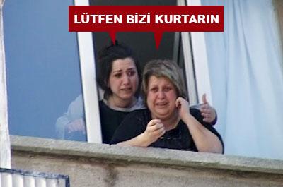 Apartmanda çıkan yangında can pazarı 