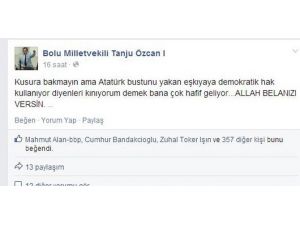 Chp’li Vekilden Beddualı Tepki