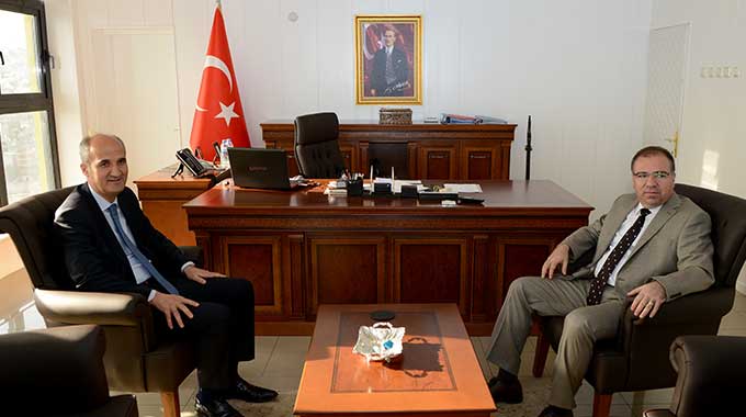 Okay’dan Kaymakam Türköz’e ziyaret