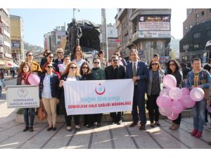 Zonguldak Ketem’den Meme Kanseri Bilinçlendirme Yürüyüşü