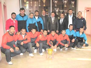 Belediye Büyükler Güreş Takımından Ziyaret