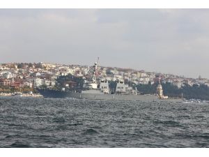 Abd Savaş Gemisi Boğaz’dan Geçti