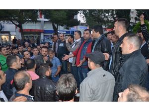 Soma’da Üretim Durdu, İşçiler Eylem Yaptı