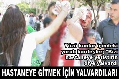 Hastaneye gitmek için yalvardılar! 
