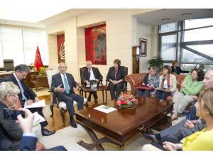 Kılıçdaroğlu Alman Konukları Ağırladı