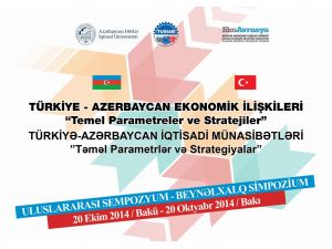 Prof.dr. Muradov: “Türkiye İle Azerbaycan Arasındaki İlişkiler Kardeşliğe Dayanıyor”