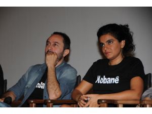 51. Uluslararası Antalya Altın Portakal Film Festivalinde Kobani Protestosu