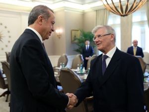 Erdoğan’a Belaruslu Konuk