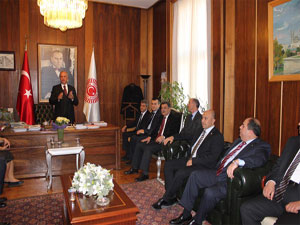 İş Dünyası Vekilleri Ziyaret etti