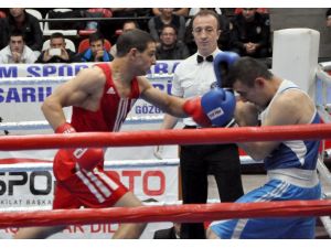 Uşakta Türkiye Büyükler Boks Şampiyonası Elemeleri