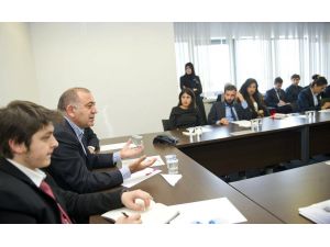 Tuiç Üyeleri Chp Genel Sekreteri Tekini Ziyaret Etti