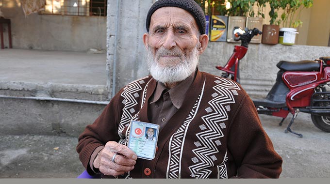 Kahramanmaraşlı Asırlık Dedenin Uzun Yaşam Sırrı
