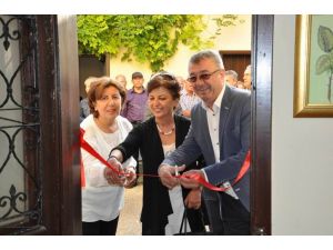 Emekli Öğretmenden Resim Sergisi