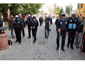 Zabıtalar Görme Engelli Oldu