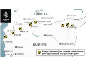 Başbakan Davutoğlu, Güvenli Bölgenin Sınırlarını Açıkladı