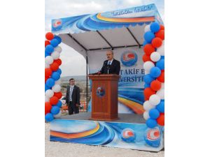 Başbakan Yardımcısı Kurtulmuş, Burdur’da İlahiyat Fakültesi Temel Atma Törenine Katıldı