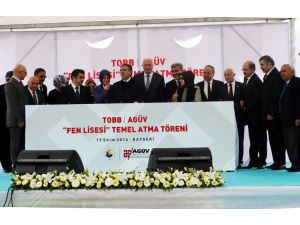 Gül, Fen Lisesinin Temel Atma Törenine Katıldı