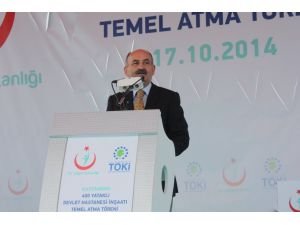 Bakan Müezzinoğlu, Kastamonu’da Hastanenin Temelini Attı