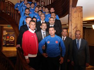 Karate Milli Takımına Düzce Protokolünden Ziyaret
