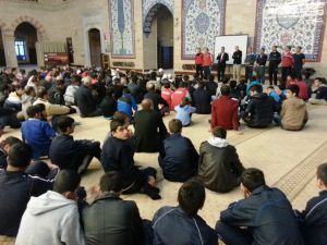Kahramanmaraş’ta Genci Yaşlısı Camide Spor Yaptı