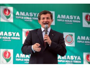 Davutoğlu: “Kobani Eylemleriyle Chp Ve Hdp’nin Maskesi Düştü”