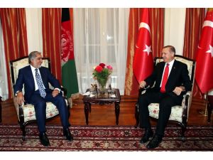 Erdoğan, Abdullah Abdullah İle Görüştü