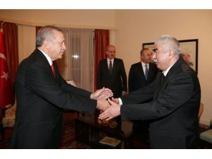 Erdoğan, Abdullah Abdullah İle Görüştü