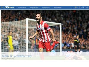 Arda Turan Fıfa’nın Manşetini Süsledi