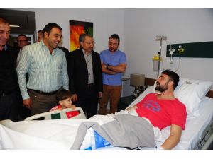 Başkan Erdem’den Onur Kıvrak’a Ziyaret