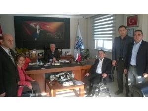 Eğitim Bir-sen’den Başkan Yılmaz’a Ziyaret
