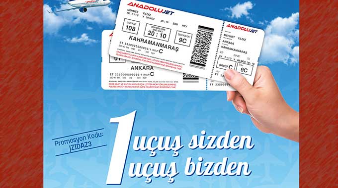 Anadolu Jet’ten indirimli tarife