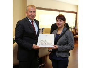 Avrupalı Çevreciler En Çevreci Belediyeyi Ziyaret Etti