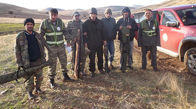 Usulsüz Avlanan 7 Kişiye 10 Bin Lira Ceza