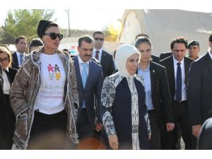 Erdoğan Ve Konuğu Suriyeli Kadınlarla