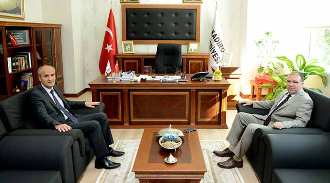 Kaymakam Mehmet Türköz’den Necati Okay’a Ziyaret