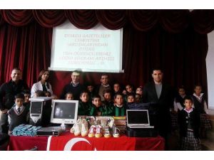 Vanlı Öğrencilerden Denizlili Gazetecilere Teşekkür
