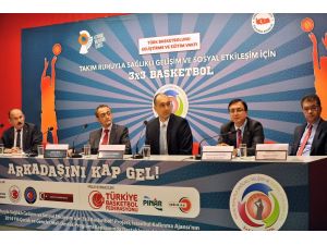 Takım Ruhuyla Sağlıklı Gelişim Ve Sosyal Etkileşim İçin 3x3 Basketbol Projesi Tanıtıldı